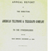 Photo of AT&T annual report for 1900.