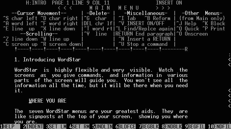 wordstar